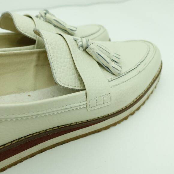 FootJoy Loafer Golf Shoes Size 8 Slip On Bone White - Picture 4 of 8